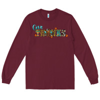 Burgundy give thanks Long Sleeve Tee - RanaPortraitStore