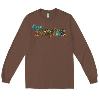 Chestnut give thanks Long Sleeve Tee - RanaPortraitStore