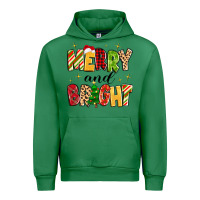 Emerald merry and bright Urban Hoodie - MaliasSmallBusiness