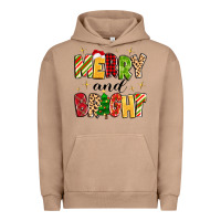 Pigment Burro merry and bright Urban Hoodie - MaliasSmallBusiness
