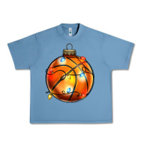 Pebble Blue christmas  baskerball Urban Heavy Tee - Zillion Design Studio