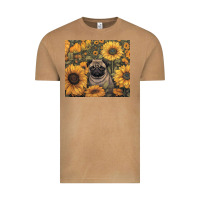 Vintage Camel pug Vintage Tee - Unal Design