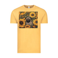 Vintage Mustard pug Vintage Tee - Unal Design