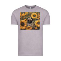 Vintage Zinc pug Vintage Tee - Unal Design
