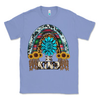 Colony Blue western rainbow  be kind Classic Tee - RanaPortraitStore
