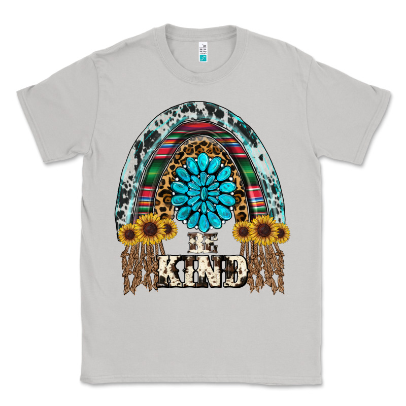 Western Rainbow  Be Kind Classic Tee by RanaPortraitStore | Teevron