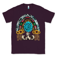 Plum western rainbow  be kind Classic Tee - RanaPortraitStore