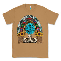 Toasted Coconut western rainbow  be kind Classic Tee - RanaPortraitStore