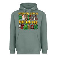Wishing You A Magical Season Heavyweight Hoodie | Teevron