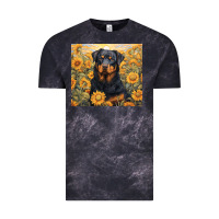 Cloud Black rotweiler Vintage Tee - Unal Design