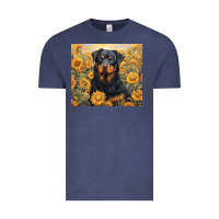 Vintage Denim rotweiler Vintage Tee - Unal Design