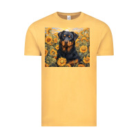 Vintage Mustard rotweiler Vintage Tee - Unal Design