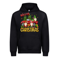 Black merry christmas gnomes truck Urban Hoodie - MaliasSmallBusiness