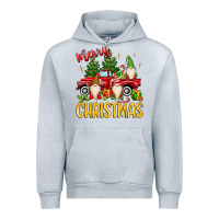 Heather Grey merry christmas gnomes truck Urban Hoodie - MaliasSmallBusiness