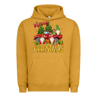Pigment Peanut Butter merry christmas gnomes truck Urban Hoodie - MaliasSmallBusiness