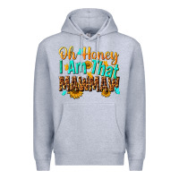 Heather Grey oh honey i am that mawmaw nca Premium Hoodie - NancyCooperArtShop