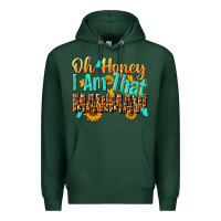 Sports Green oh honey i am that mawmaw nca Premium Hoodie - NancyCooperArtShop