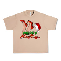 Burro merry Christmas heels Urban Heavy Tee - BarkalooDesign