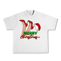 Lunar Rock merry Christmas heels Urban Heavy Tee - BarkalooDesign