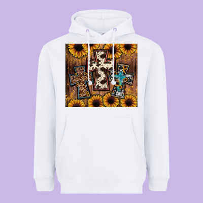 Cross Tumbler Heavyweight Hoodie Designed By Jahusdesignshop