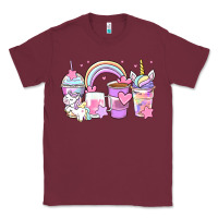 Burgundy unicorn coffee cups Classic Tee - Zillion Design Studio