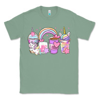 Sage unicorn coffee cups Classic Tee - Zillion Design Studio