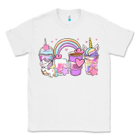 White unicorn coffee cups Classic Tee - Zillion Design Studio