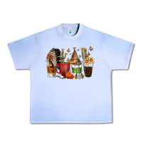 Grape Ice coffee cups indian headdress Urban Heavy Tee - texasbilliewilder