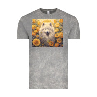 Cloud Rock samoyed Vintage Tee - Unal Design