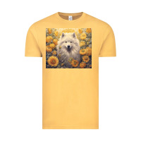 Vintage Mustard samoyed Vintage Tee - Unal Design