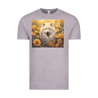 Vintage Zinc samoyed Vintage Tee - Unal Design