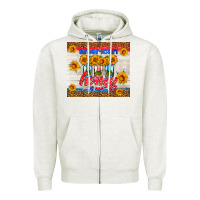 Oatmeal Heather american honey tumbler Zipper Hoodie - HRA Design Shop