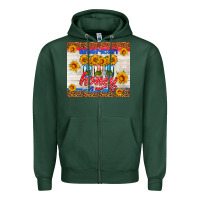 Sports Green american honey tumbler Zipper Hoodie - HRA Design Shop