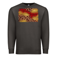 Smoke christmas leopard glitter background Premium Sweatshirt - AdoDesignShop