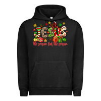 Pigment Black jesus the reason for the season Urban Hoodie - MaliasSmallBusiness