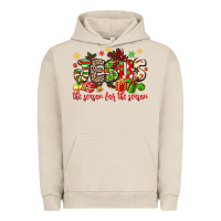 Pigment French Oak jesus the reason for the season Urban Hoodie - MaliasSmallBusiness