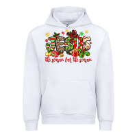 White jesus the reason for the season Urban Hoodie - MaliasSmallBusiness