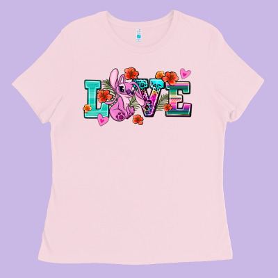 Love Stitch Ladies Tee Designed By Adodesignshop