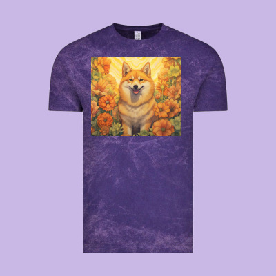 Vintage Tee shiba inu
