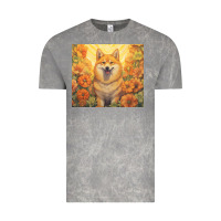 Cloud Rock shiba inu Vintage Tee - Unal Design