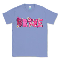 Colony Blue Breast Cancer Brave Classic Tee - texasbilliewilder