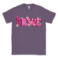 Lavender Breast Cancer Brave Classic Tee - texasbilliewilder