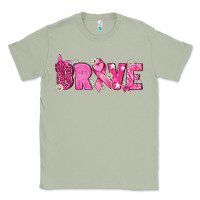 Matcha Breast Cancer Brave Classic Tee - texasbilliewilder