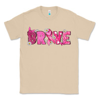 Mushroom Breast Cancer Brave Classic Tee - texasbilliewilder