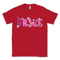 Red Breast Cancer Brave Classic Tee - texasbilliewilder