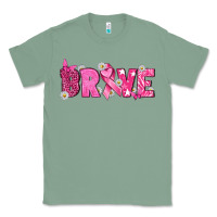 Sage Breast Cancer Brave Classic Tee - texasbilliewilder
