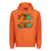 Carrot Thankful grateful blessed mama pumpkin Premium Hoodie - NancyCooperArtShop