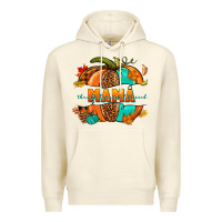 Sandshell Thankful grateful blessed mama pumpkin Premium Hoodie - NancyCooperArtShop