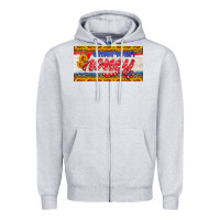 Heather Grey american honey sunflower license plate Zipper Hoodie - HRA Design Shop