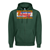 Sports Green american honey sunflower license plate Zipper Hoodie - HRA Design Shop